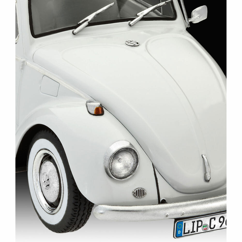 Revell Fahrzeug-Modellbausatz VW Beetle Limousine 1968, Auto, 125 Teile, 1:24, 07083