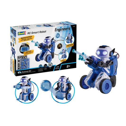 Revell Engineers Experimentierkasten RC Smart Robot 3in1, 21307