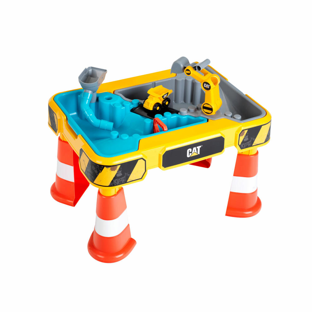 Theo Klein Cat Sand and Water Play Table, Sand Table, Water Play Table, Sand Toys, Children, 3237