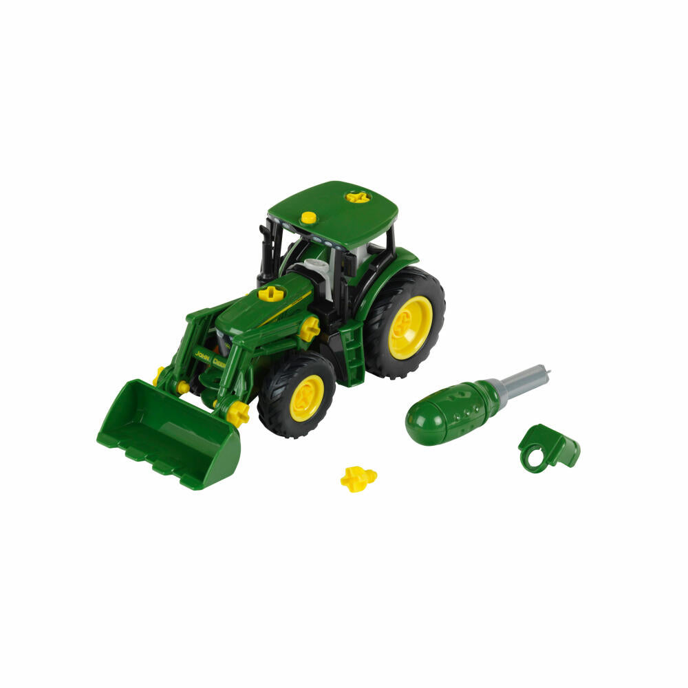 Theo Klein John Deere Traktor mit Frontlader und Gewicht, Spielzeugfahrzeug, Auto, Spielzeug, Kinder, 3903