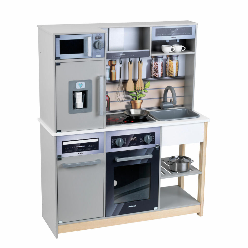 Theo Klein Miele Küche Family, Spielzeugküche, Kinderküche, Spielküche, Kinder Spielzeug, Holz, 7194