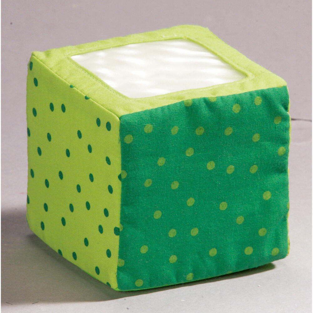 HABA Cuddly Quartet, Fabric Building Blocks, Game Cube, Soft Cube, Toy, 1023