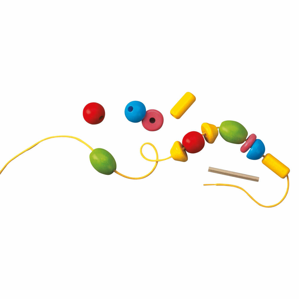 HABA Threading Toy Bambini Beads, Threading Game, Motor Skills Toy, Motor Skills, Toy, from 3 Years, 1001970001