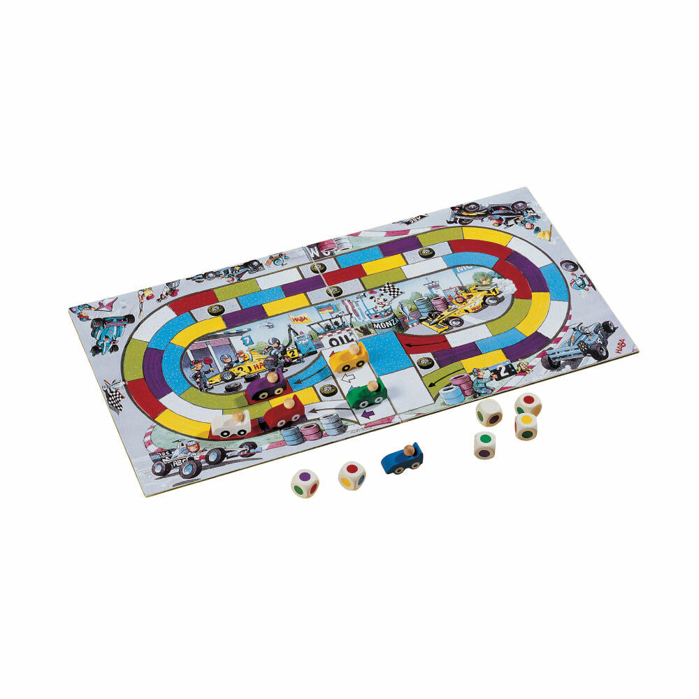 HABA Monza, dice game, running game, children's game, dice game, games, 4416