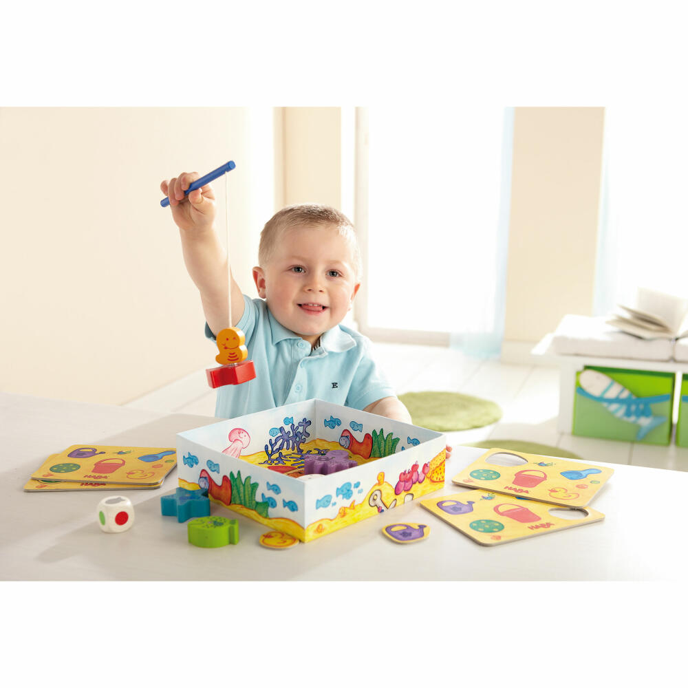 HABA My First Games Fish Fishing, Skill Game, Children's Game, Children's Game, 4983