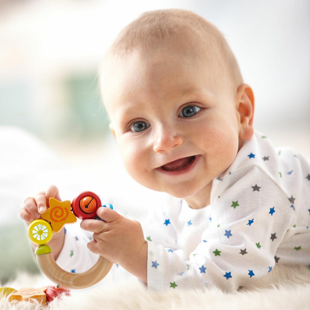 HABA grasping toy star, grasping toy, rattle, toy, from 6 months, 2011666001