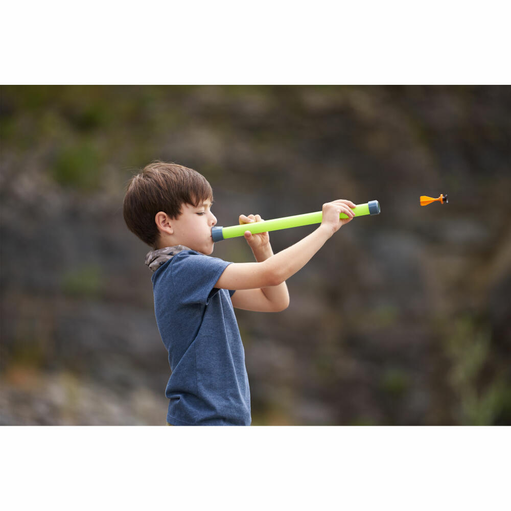 HABA Terra Kids Blasrohr, Pusterohr, mit weichen Saugnäpfen, Kinder Spielzeug, ab 6 Jahren, 1303428001