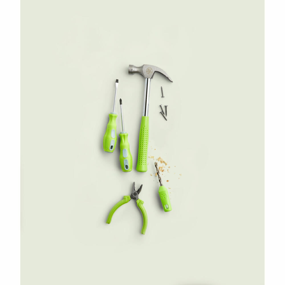 HABA Terra Kids Hammer, Werkzeug, Kinderwerkzeug, Kinderhammer, ab 6 Jahren, 1303625001