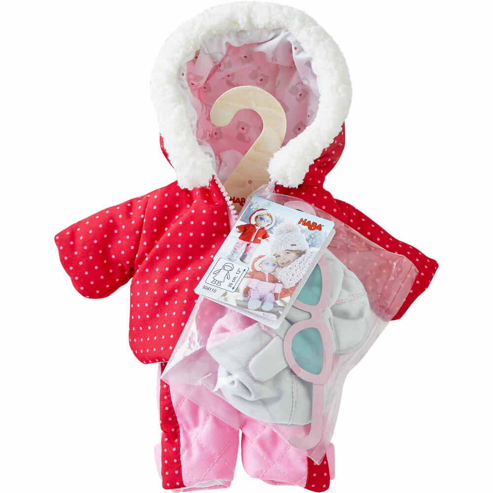 HABA Clothing Set Winter Fun, Doll Clothes, Clothes Doll, for 30 cm HABA Dolls, 1304110001