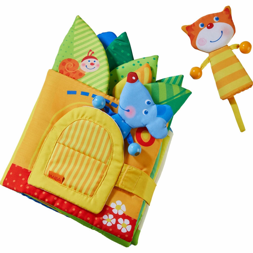 HABA Leaf House, Fabric Toy, Fabric Book, Play Book, Toy, from 18 months, 1304686001