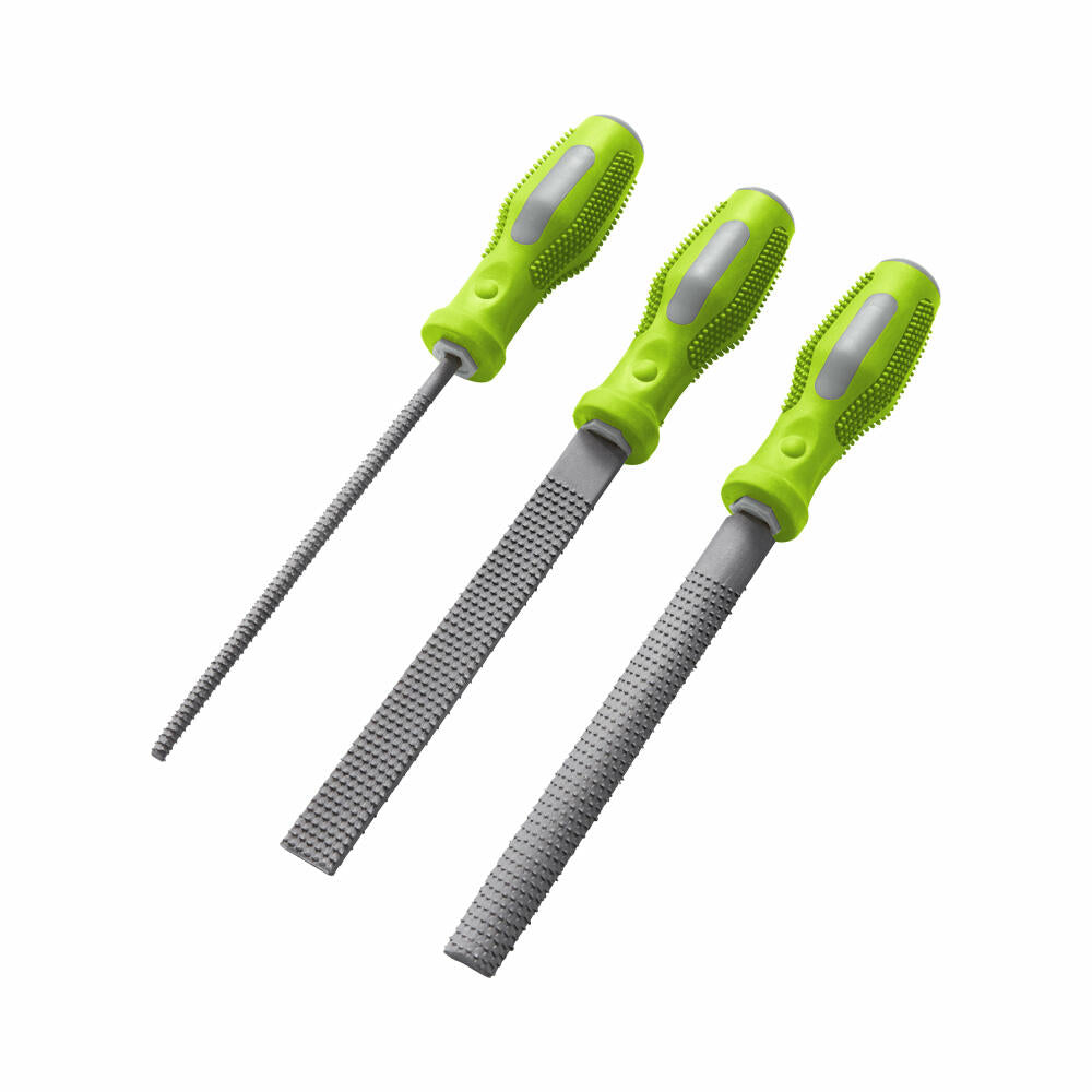 HABA Terra Kids Holzraspel-Set, 3-tlg., Raspeln, Werkzeug, Kinder, ab 6 Jahren, 1304342001