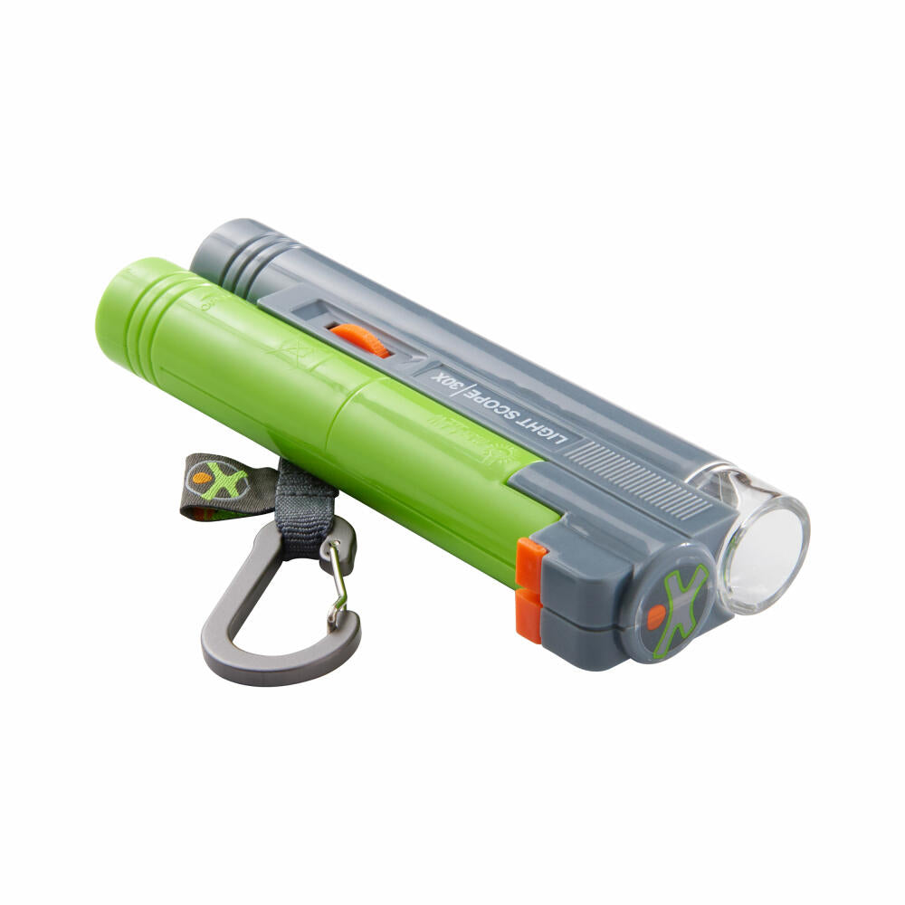 HABA Terra Kids Mikroskop, Taschenmikroskop, 30fach Vergrößerung, Kinder, ab 6 Jahren, 1305376001