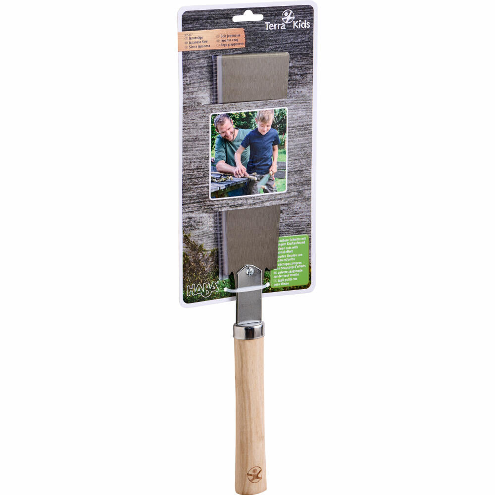 HABA Terra Kids Japansäge, Kindersäge, Säge, Werkzeug, Kinder, ab 6 Jahren, 1305427001