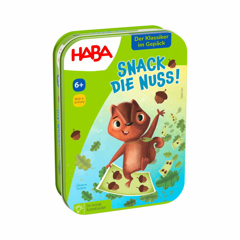 HABA Snack the Nut!, card game, family game, children's game, from 6 years, 2011101001
