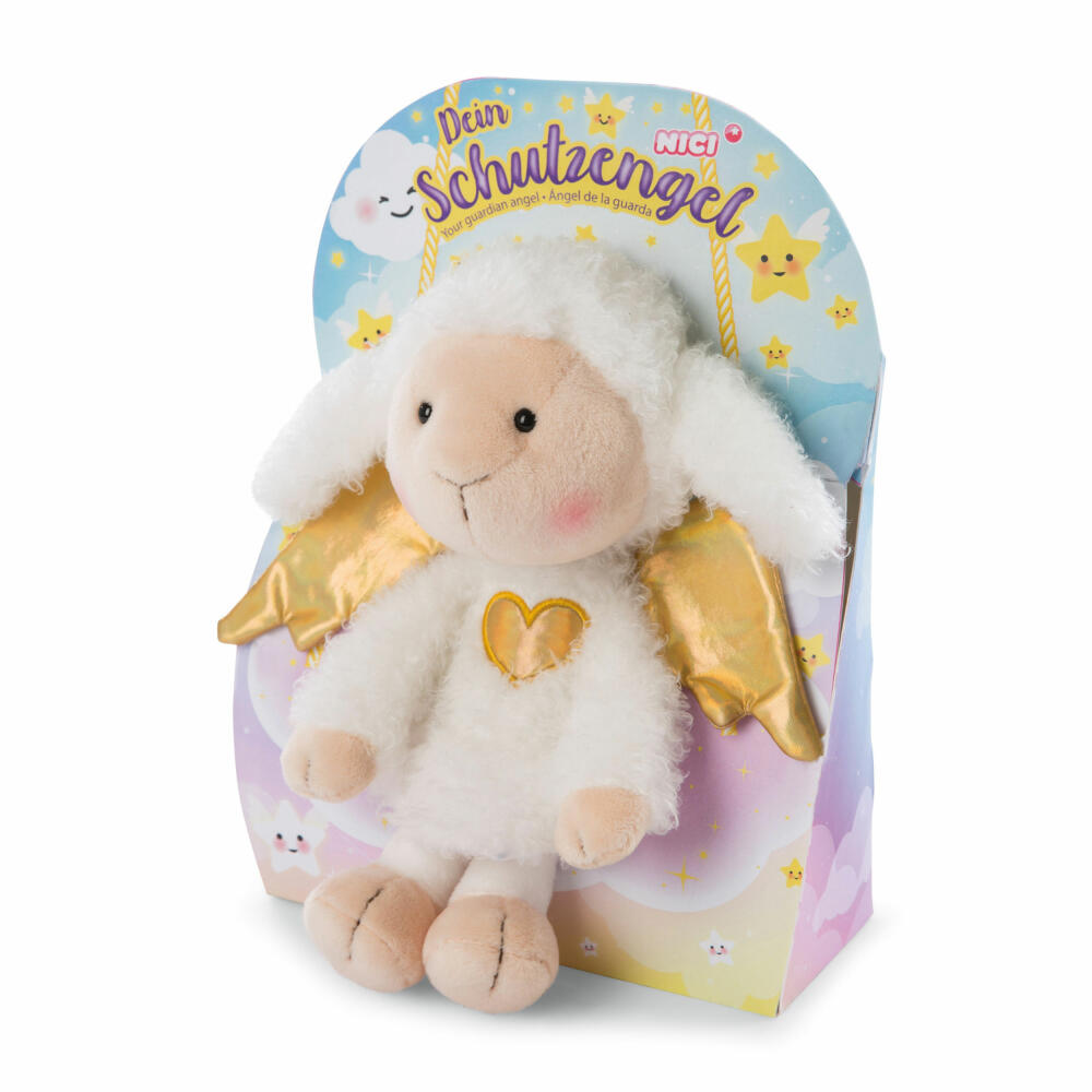 NICI Guardian Angel Sheep La La Lammie, in gift box, cuddly toy, plush toy, stuffed toy, 30 cm, 47555