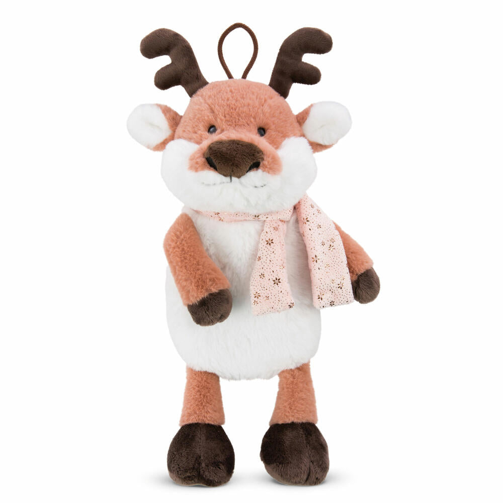 NICI Winter Friends Hot Water Bottle Reindeer Jonte Plush, Bed Bottle, Heat Cushion, Cuddly Toy, 350 ml, 48336
