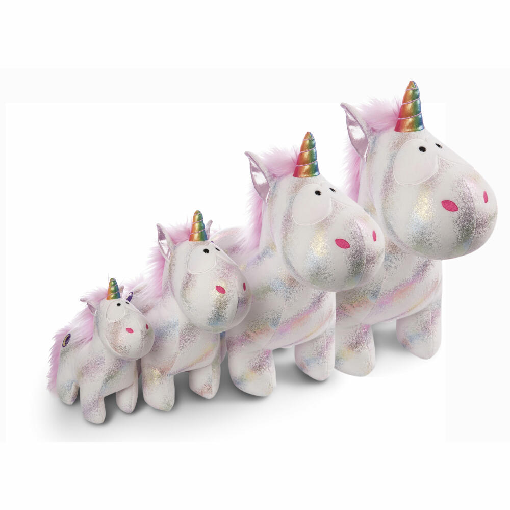 NICI Green Theodor & Friends Unicorn Moon Keeper Standing, Cuddly Toy, Plush Toy, Stuffed Toy, 13 cm, 48625