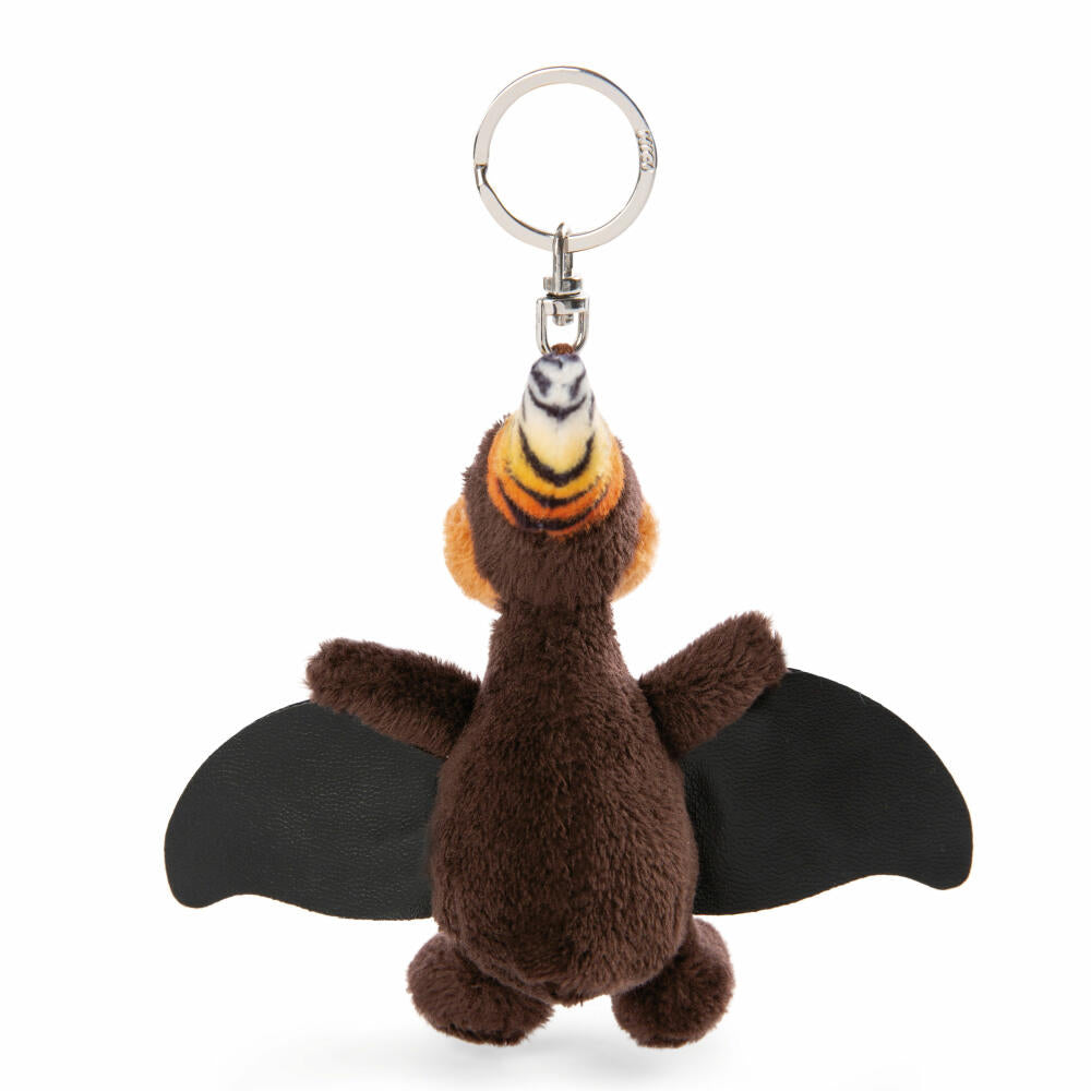 NICI Green Dinos Dino Orny Keyring, Key Pendant, Lucky Charm, 10 cm, 48801
