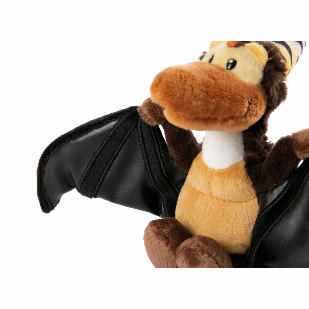 NICI Green Dinos Dino Orny Flying, Cuddly Toy, Plush Toy, Stuffed Toy, 17 cm, 48808