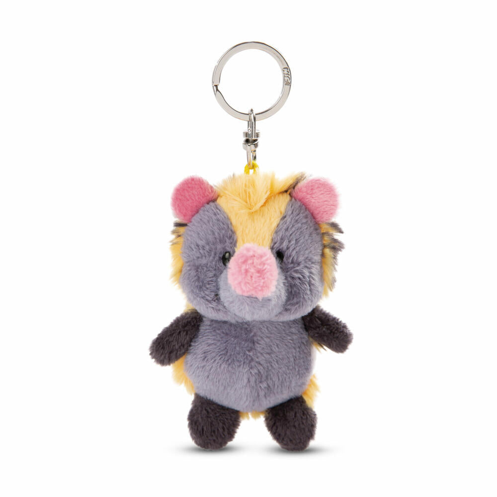 NICI Green Wild Friends Tenrek Terek Keyring, Key Pendant, Lucky Charm, 9 cm, 48860