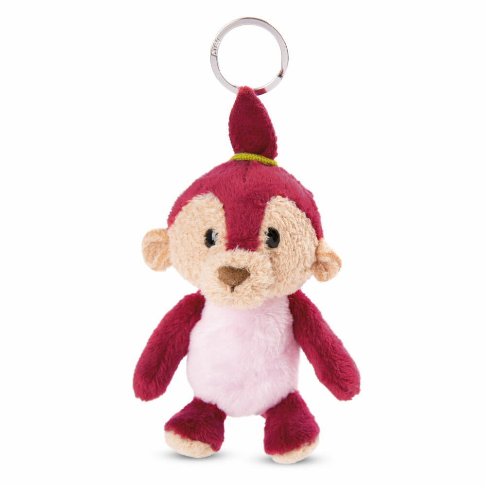 NICI Green Spring Summer Monkey Tuula Keyring, Key Pendant, Lucky Charm, 10 cm, 48950