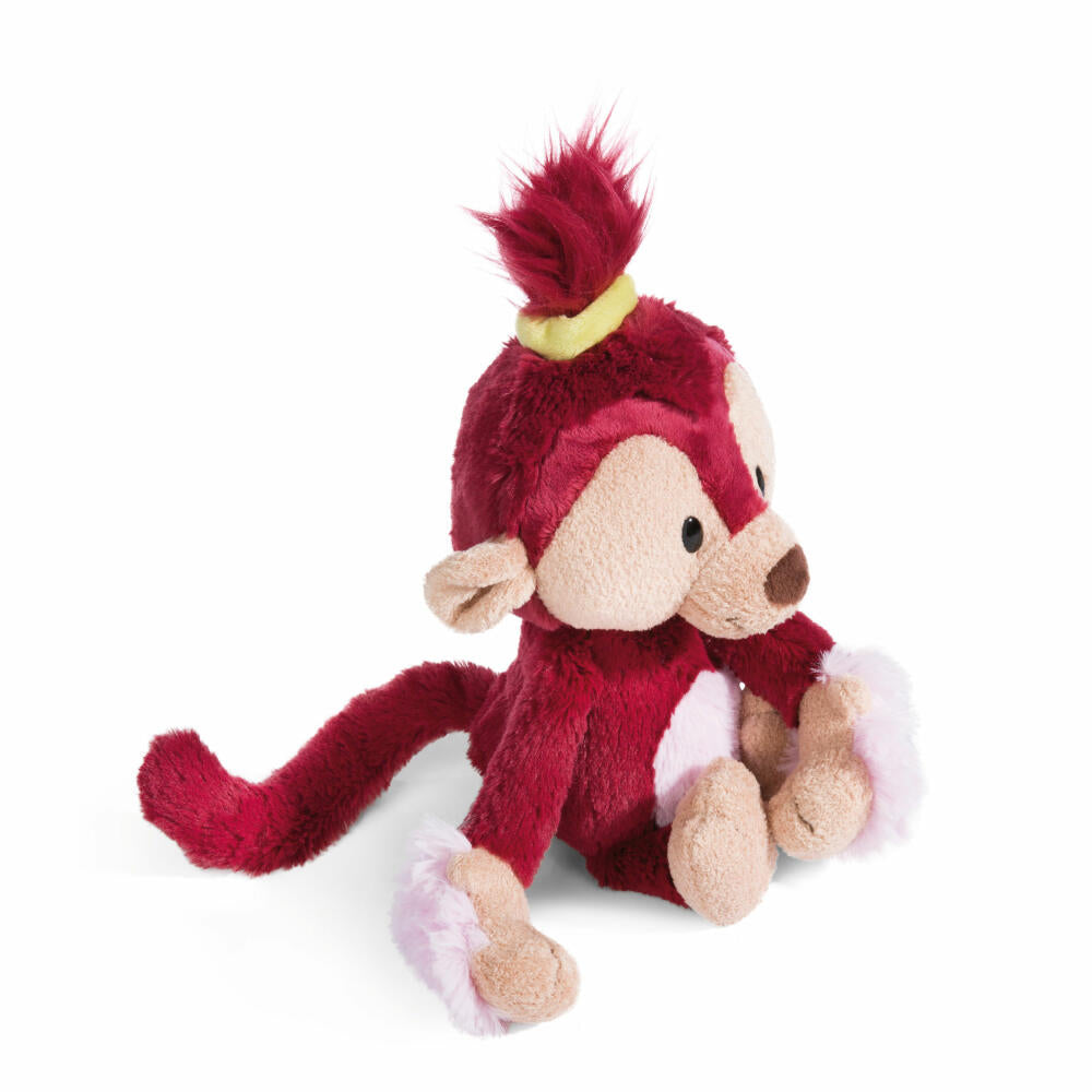 NICI Green Spring Summer Monkey Tuula Dangling, Cuddly Toy, Plush Toy, Stuffed Toy, 25 cm, 48956