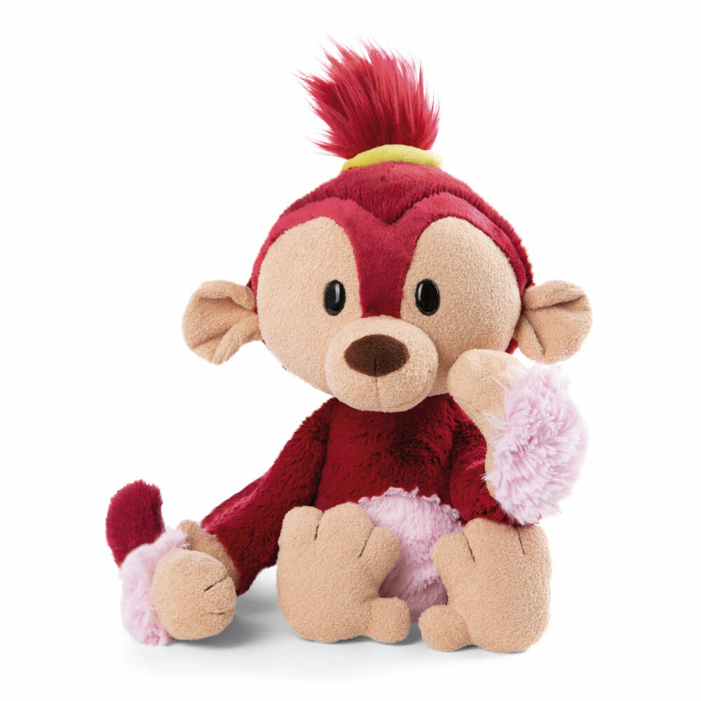 NICI Green Spring Summer Monkey Tuula Dangling, Cuddly Toy, Plush Toy, Stuffed Toy, 35 cm, 48959