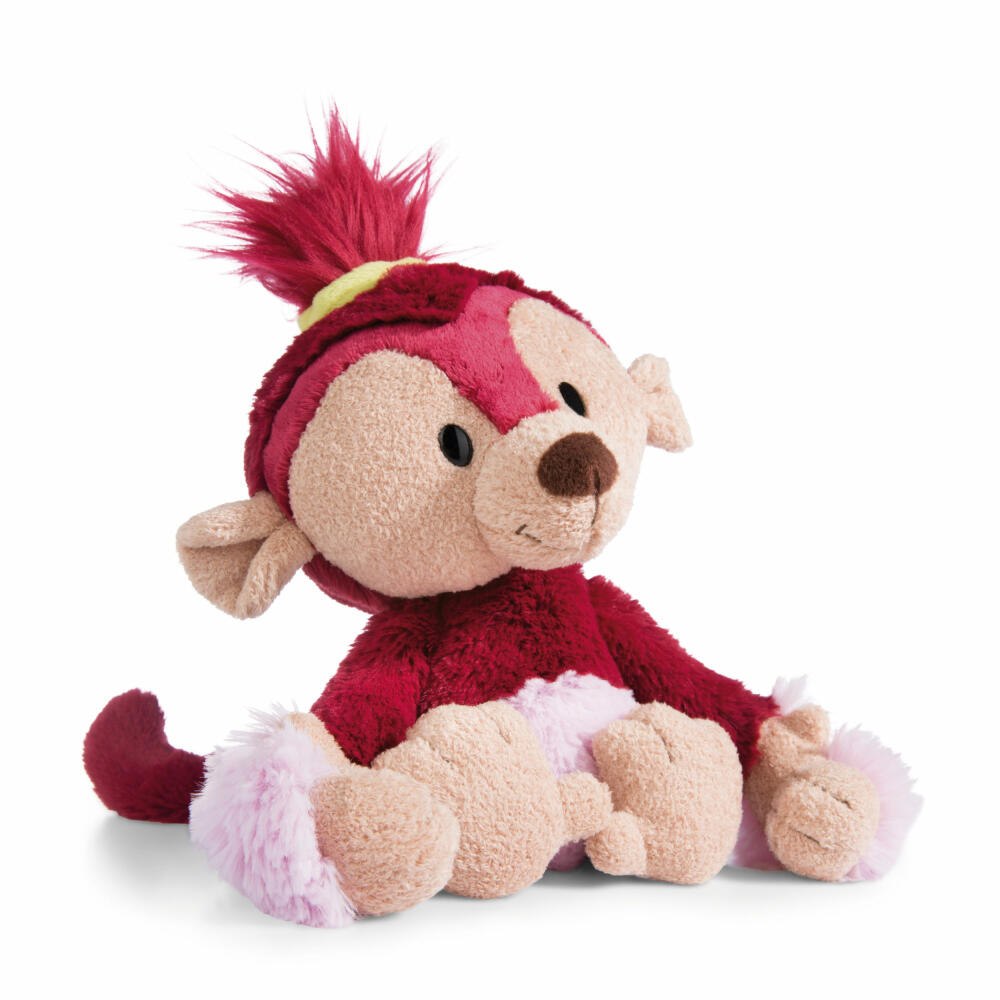 NICI Green Spring Summer Monkey Tuula Dangling, Cuddly Toy, Plush Toy, Stuffed Toy, 35 cm, 48959