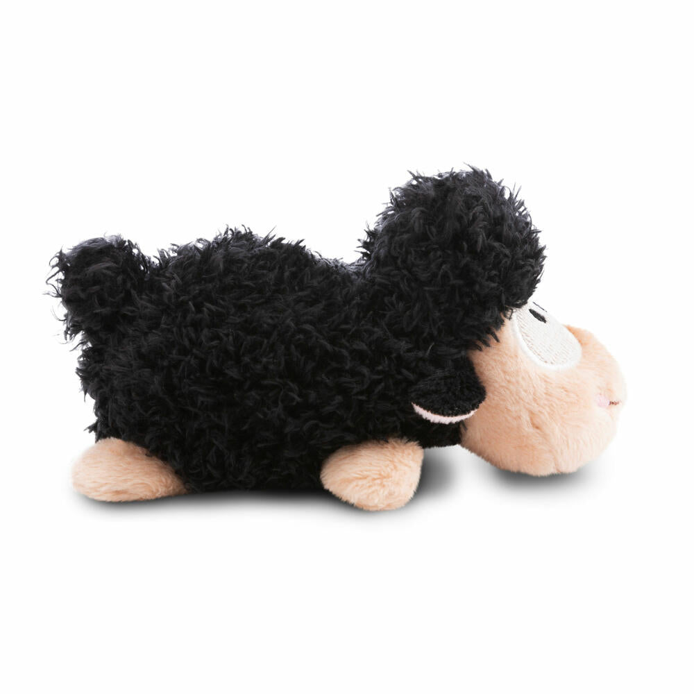 NICI Green Wooly Gang MagNICI Schaf Schwarz, Magnettier, Magnet Tier, Plüschtier, 11 cm, 49673