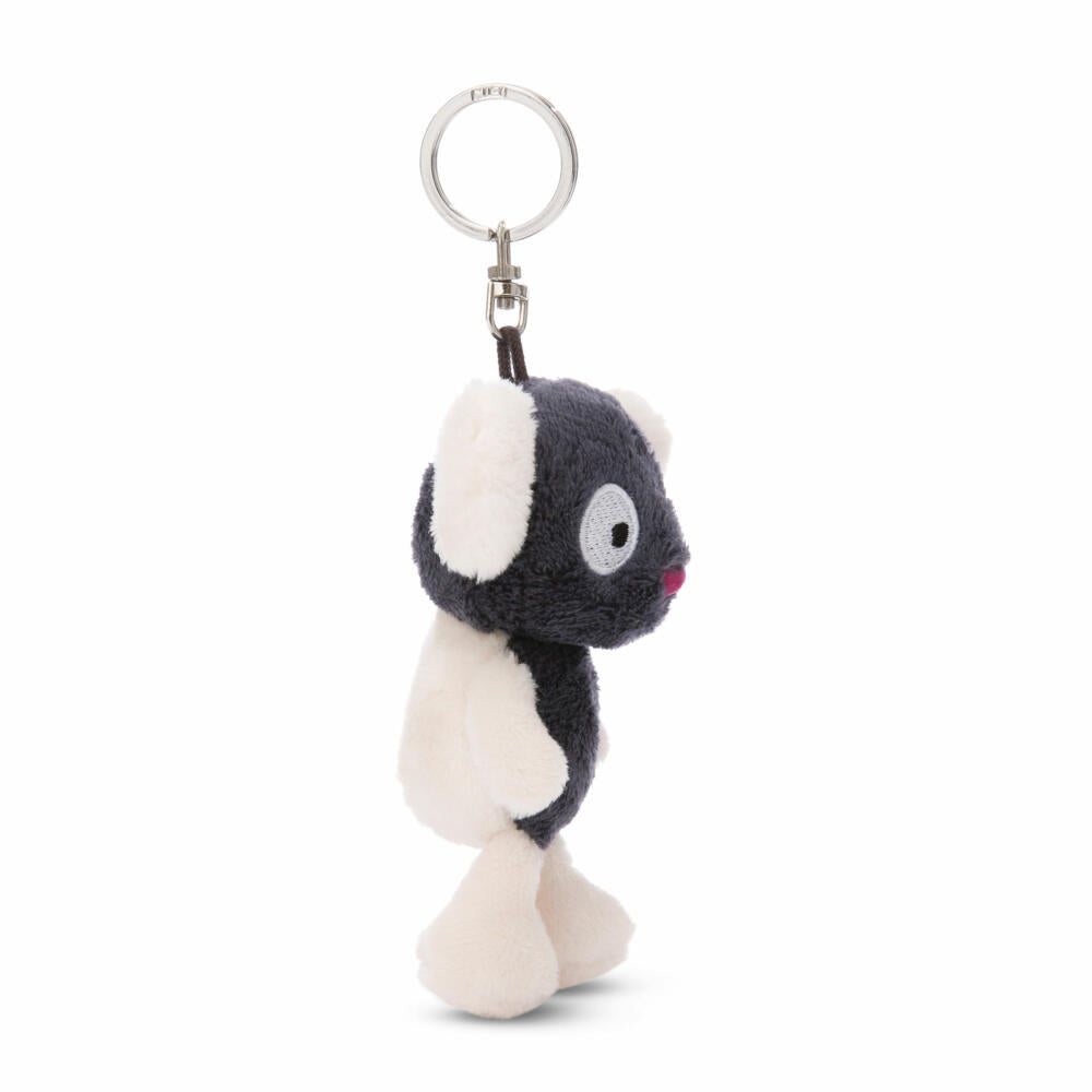 NICI Green Wild Friends Lemur Ruffi Schlüsselanhänger, Schlüssel Anhänger, Glücksbringer, 10 cm, 49801
