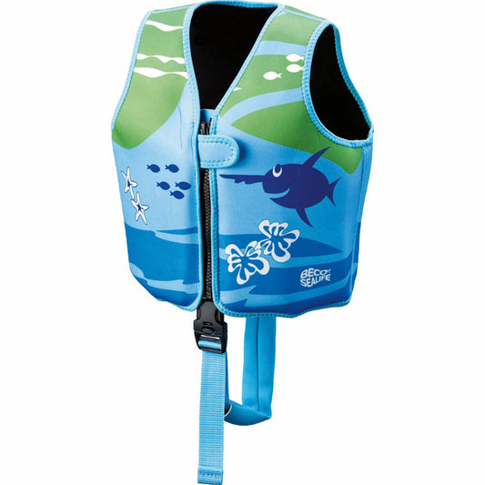 BECO 09639-008 SEALIFE Schwimmweste, blau/grün