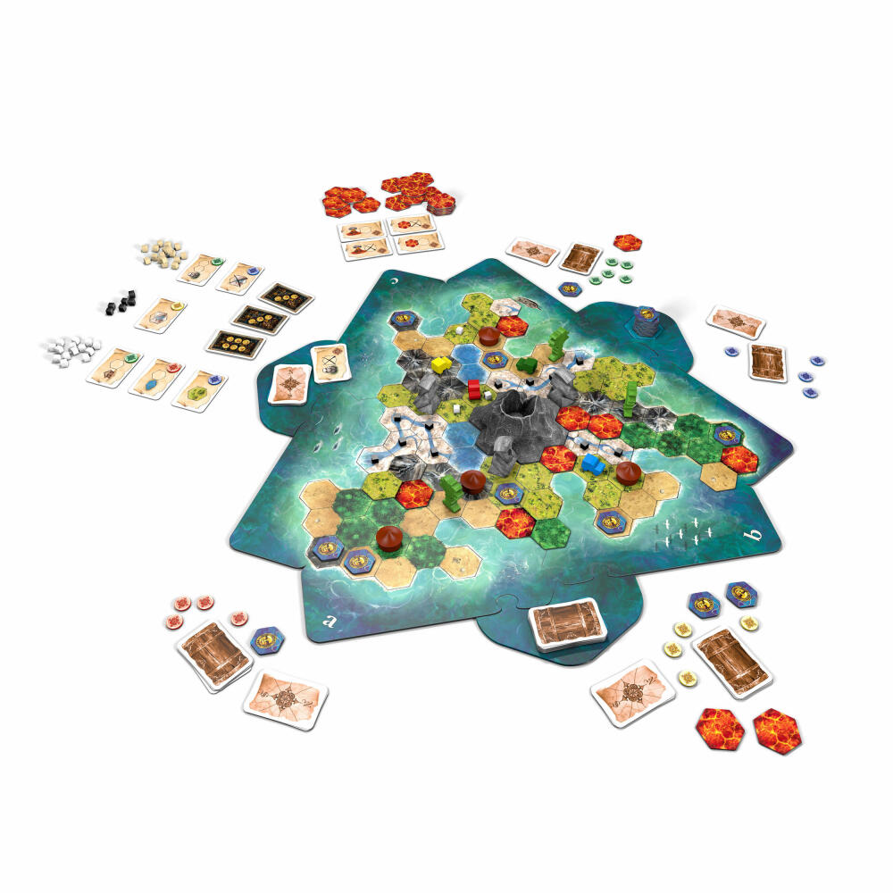 Zoch Tobago Volcano, expansion, parlor game, family game, board game, game, 601105120