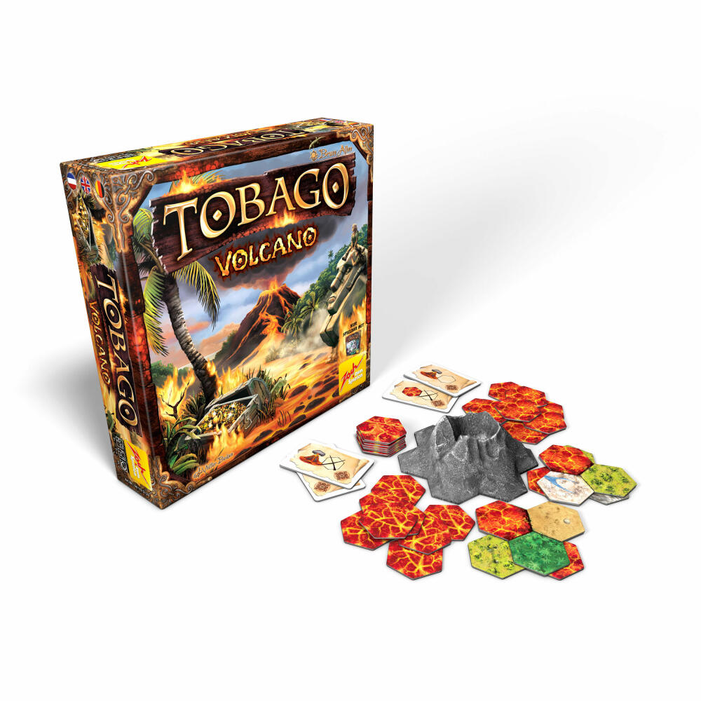 Zoch Tobago Volcano, expansion, parlor game, family game, board game, game, 601105120