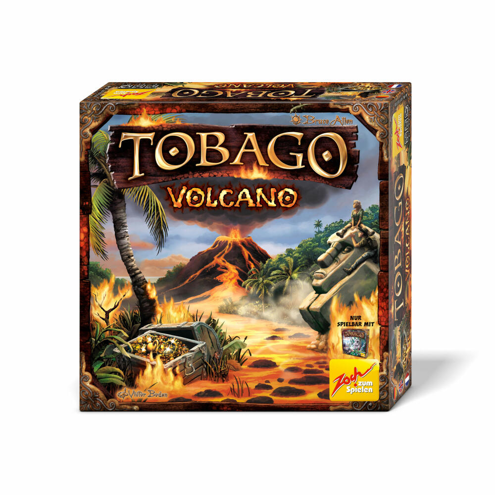 Zoch Tobago Volcano, expansion, parlor game, family game, board game, game, 601105120