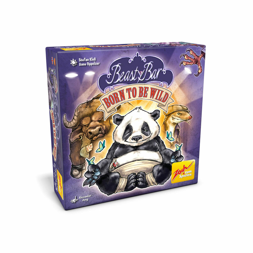 Zoch Beasty Bar Born To Be Wild, card game, board game, family game, children's game, game, from 8 years, 601105143
