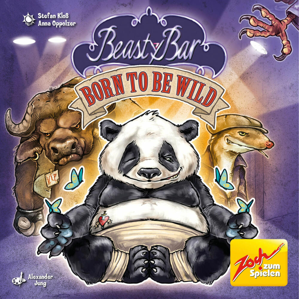 Zoch Beasty Bar Born To Be Wild, card game, board game, family game, children's game, game, from 8 years, 601105143