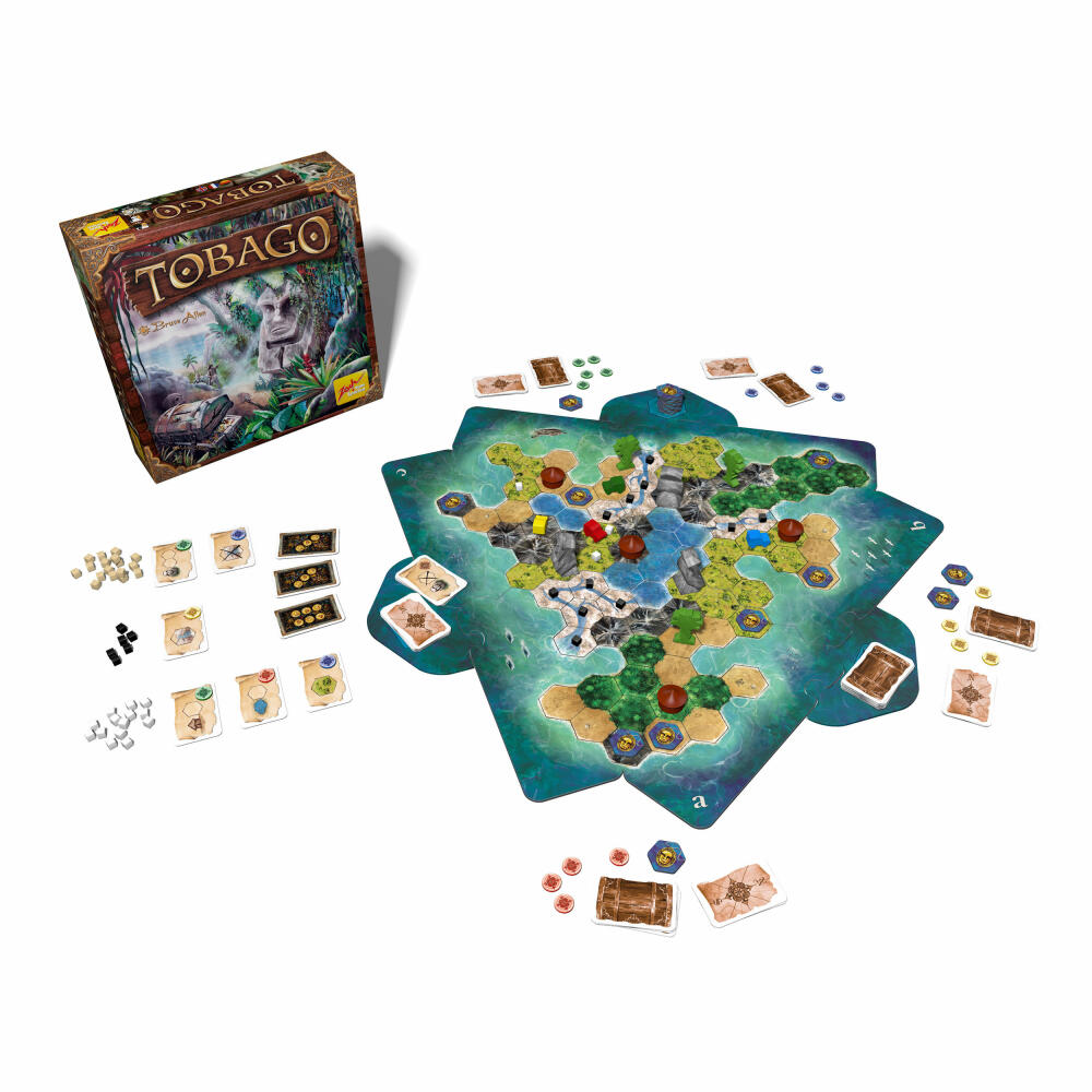 Zoch Tobago, family game, board game, parlor game, treasure hunt, family game, 601105152