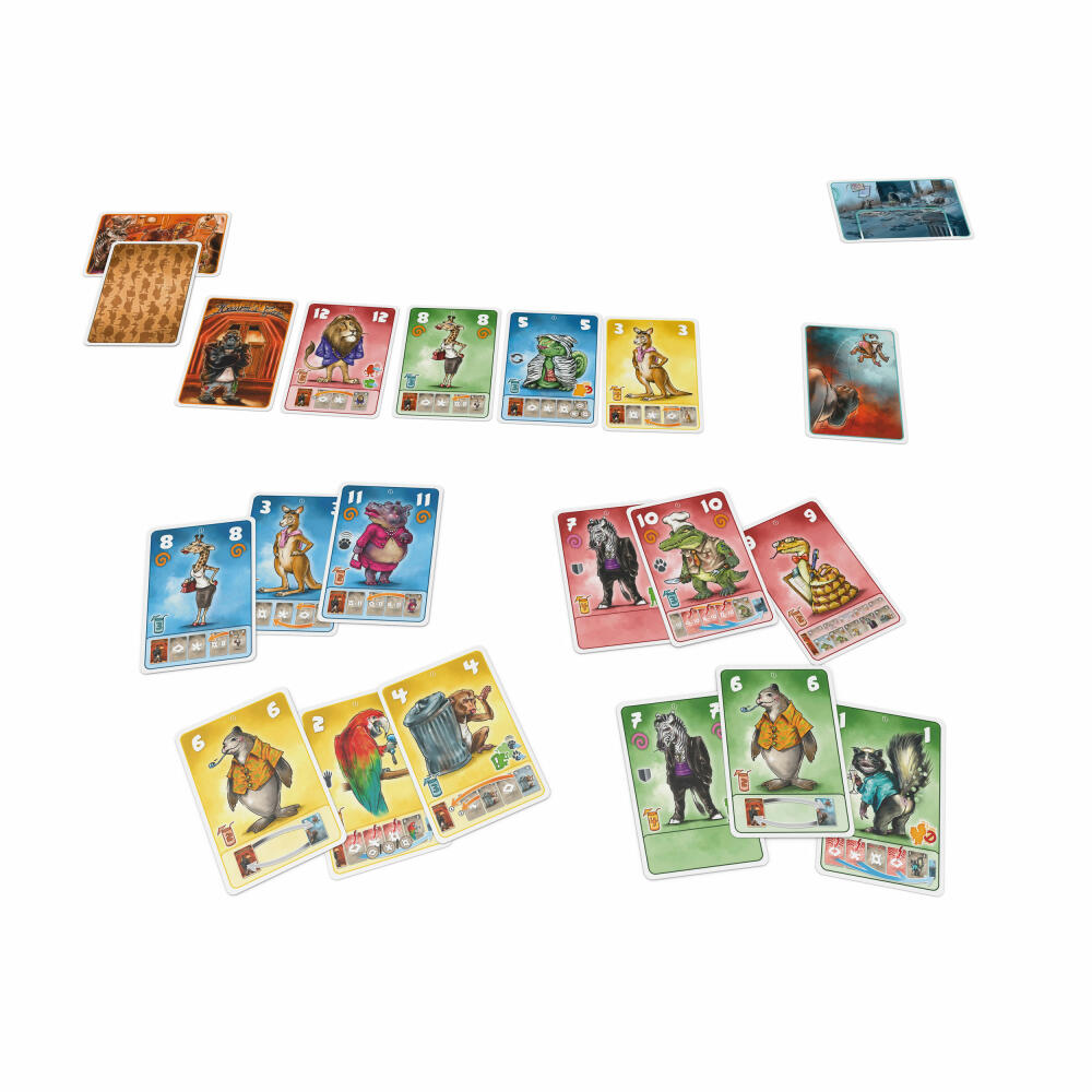 Zoch Beasty Bar, card game, strategy game, tactics, board game, family game, card game, 601105155