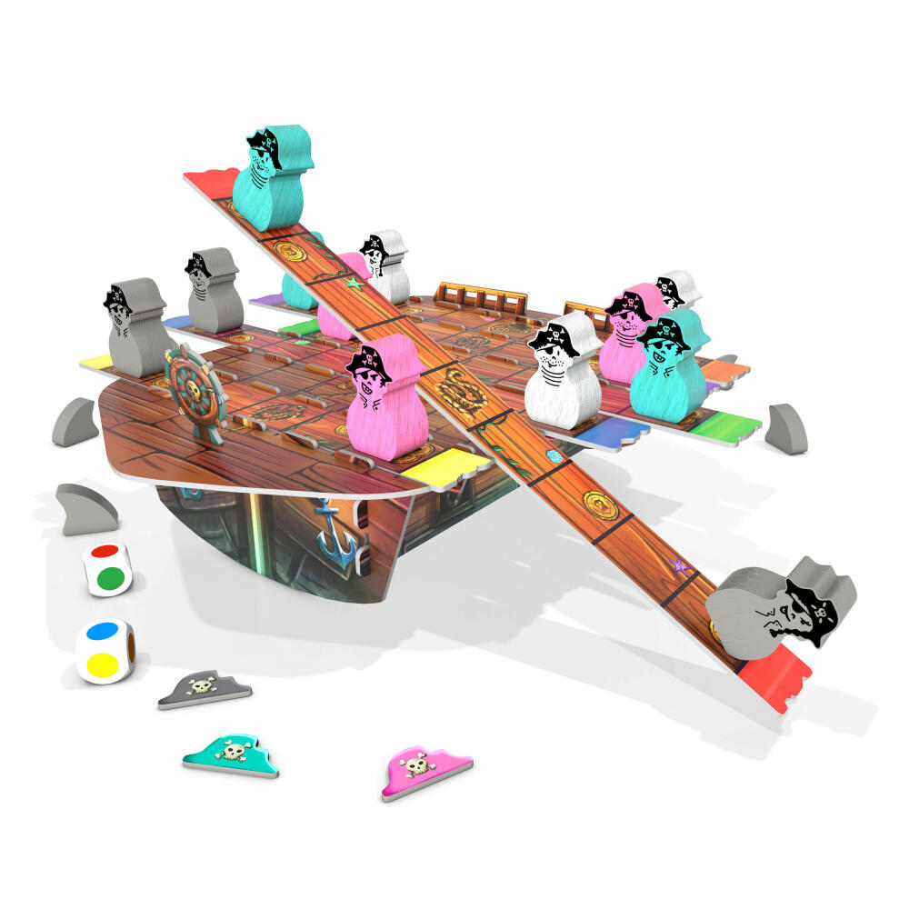 Zoch Gezanke auf der Planke, Kinderspiel, Familienspiel, Gesellschaftsspiel, 3D-Spiel, Kinder Spiel, 601105159