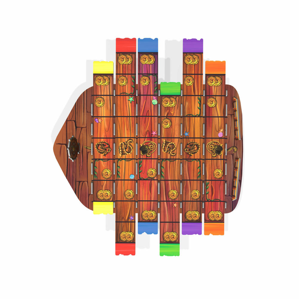 Zoch Gezanke auf der Planke, Kinderspiel, Familienspiel, Gesellschaftsspiel, 3D-Spiel, Kinder Spiel, 601105159