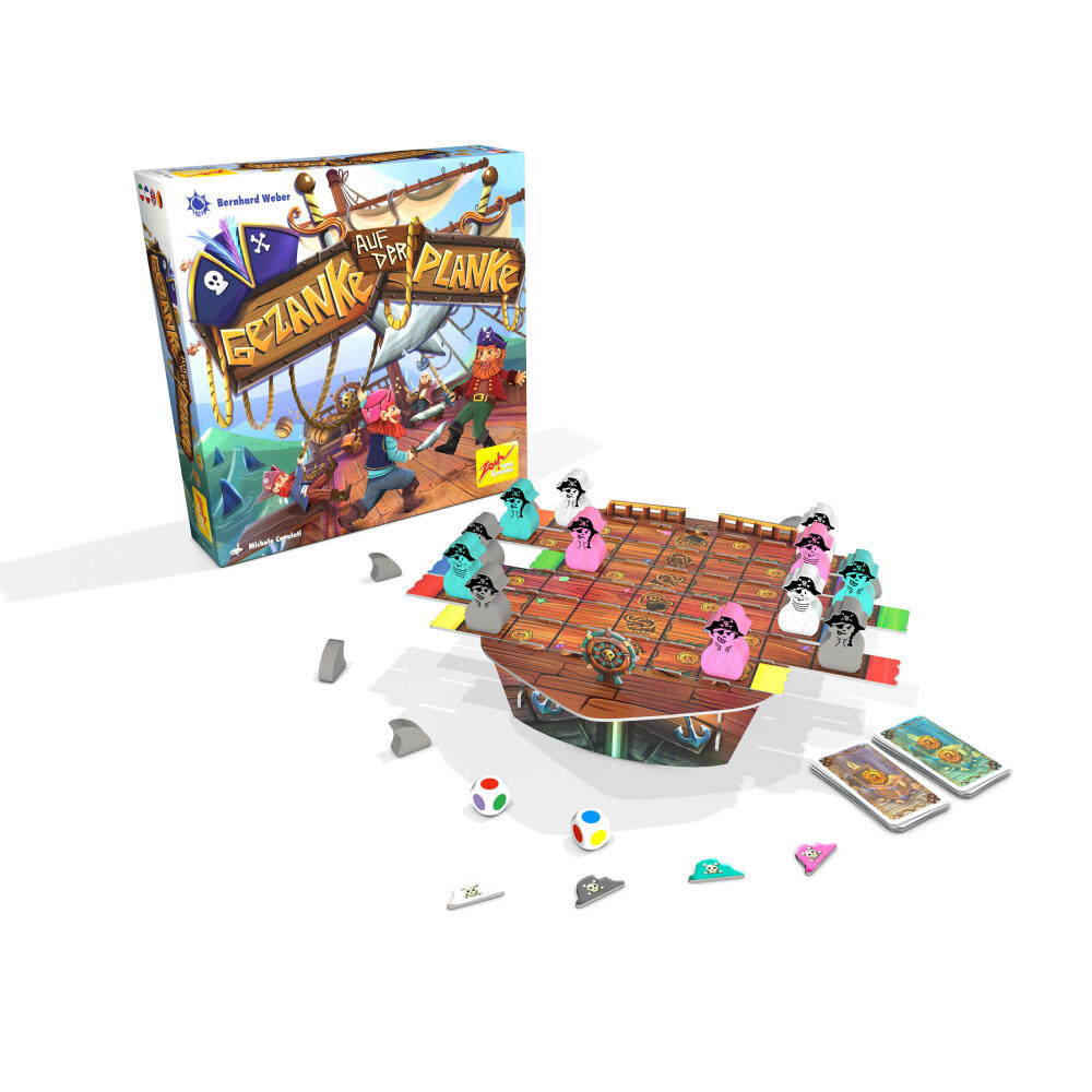 Zoch Gezanke auf der Planke, Kinderspiel, Familienspiel, Gesellschaftsspiel, 3D-Spiel, Kinder Spiel, 601105159