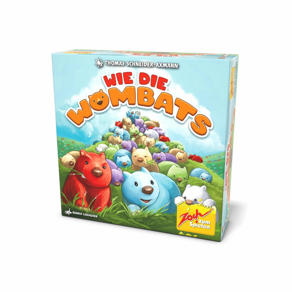 Zoch Wie die Wombats, Kartenspiel, Schätzspiel, Kinderspiel, Familienspiel, ab 8 Jahren, 601105169