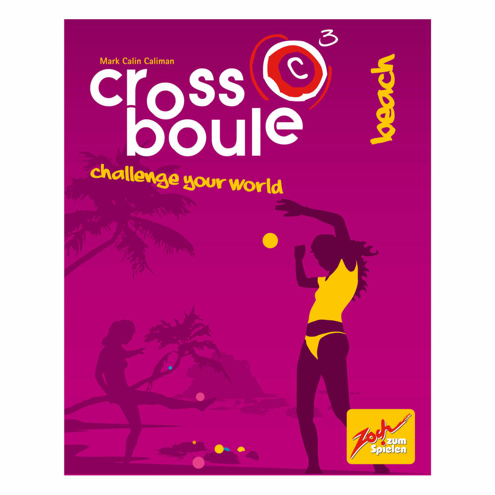 Zoch CrossBoule Set BEACH, Boule Set, Game, Outdoor, Throwing Game, Toy, 601131500