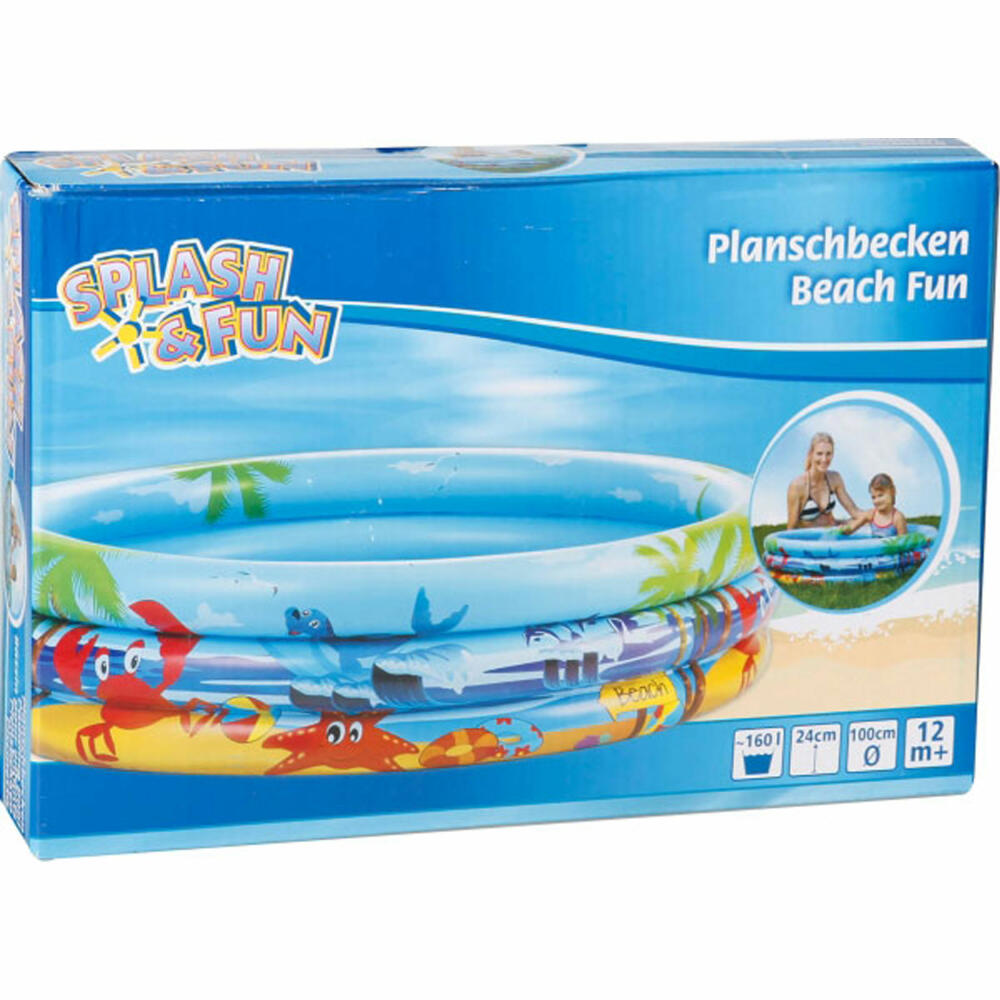 Splash&Fun Splash & Fun paddling pool Beach Fun # 100 cm