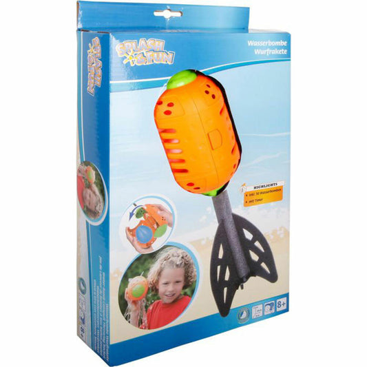 Splash&Fun Splash & Fun Wasserbombe Wurfrakete, inklusive 50 Ballons