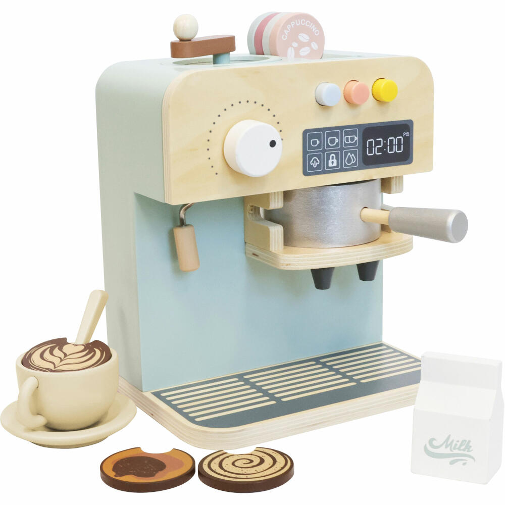 Spielmaus Küche Holz Kapsel-Kaffeemaschine,m.Zubehör, 47044367