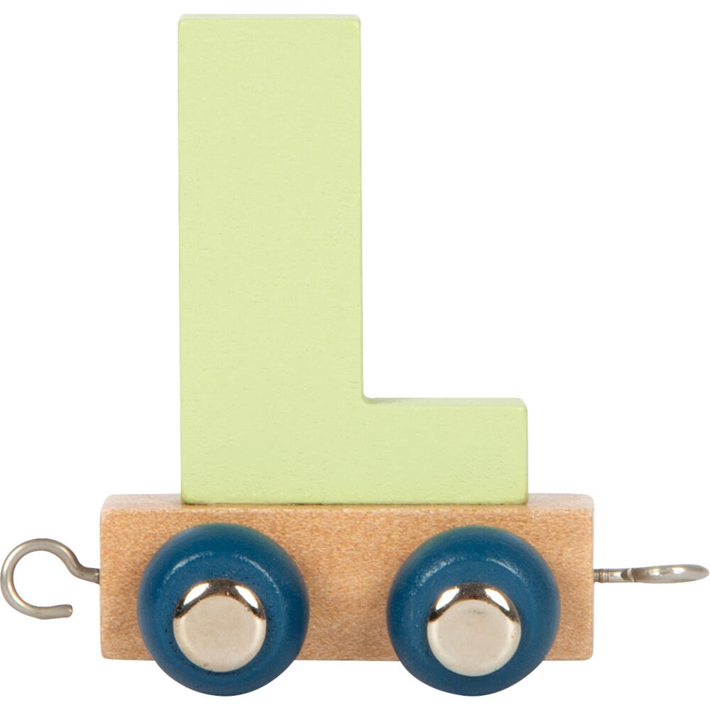 Legler Small Foot Letter Train Polar L, Wooden Letters, Name Train, Wood, from 24 Months, 12582