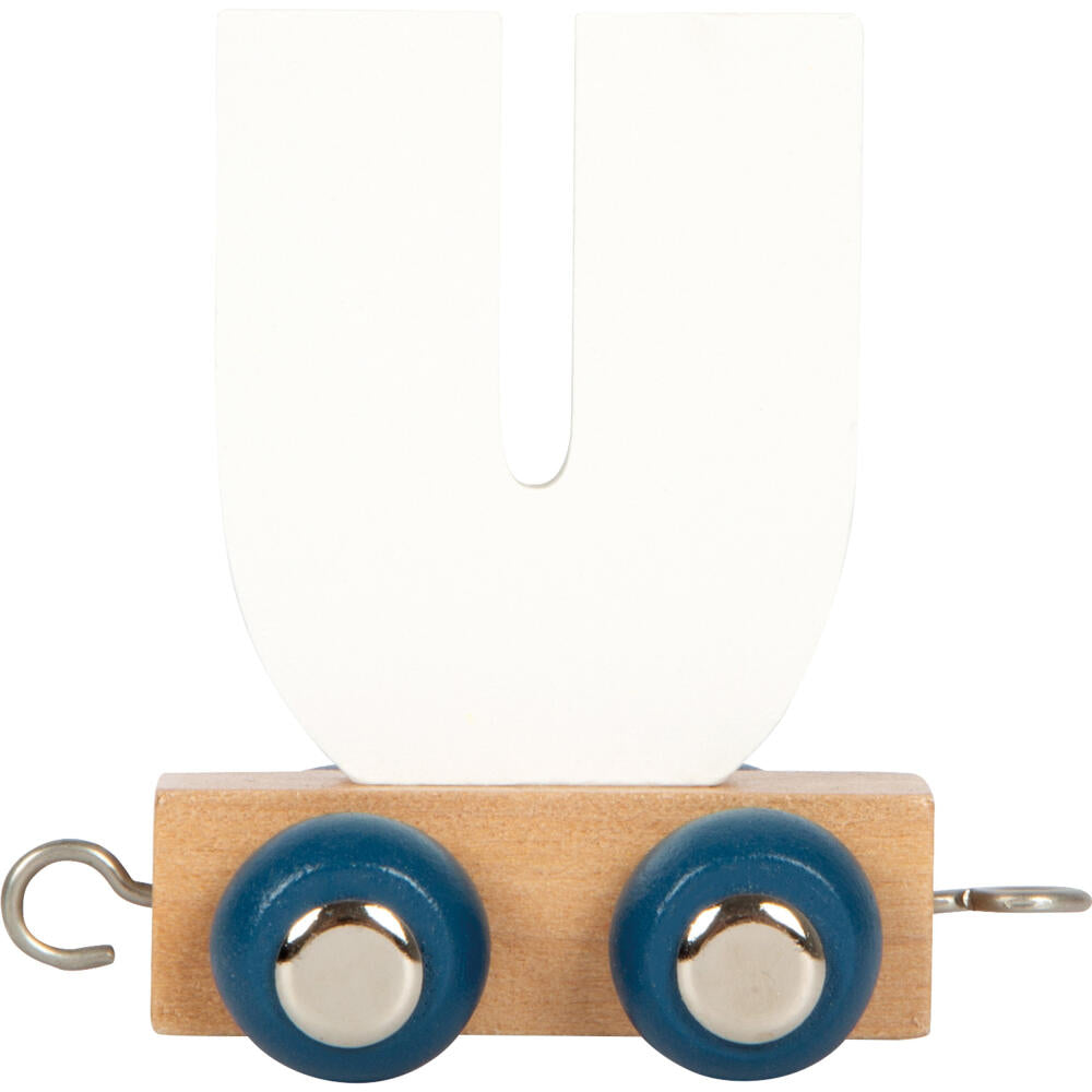 Legler Small Foot Letter Train Polar U, Wooden Letters, Name Train, Wood, from 24 months, 12591