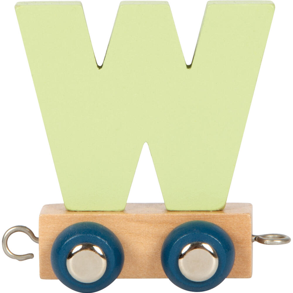 Legler Small Foot Letter Train Polar W, Wooden Letters, Name Train, Wood, from 24 months, 12593