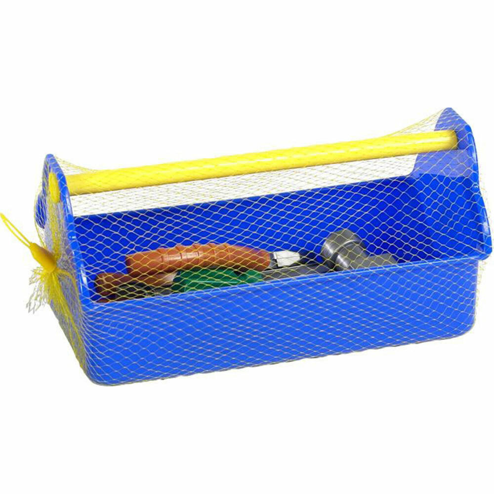 Outdoor active play toolbox with tools, 6 pieces